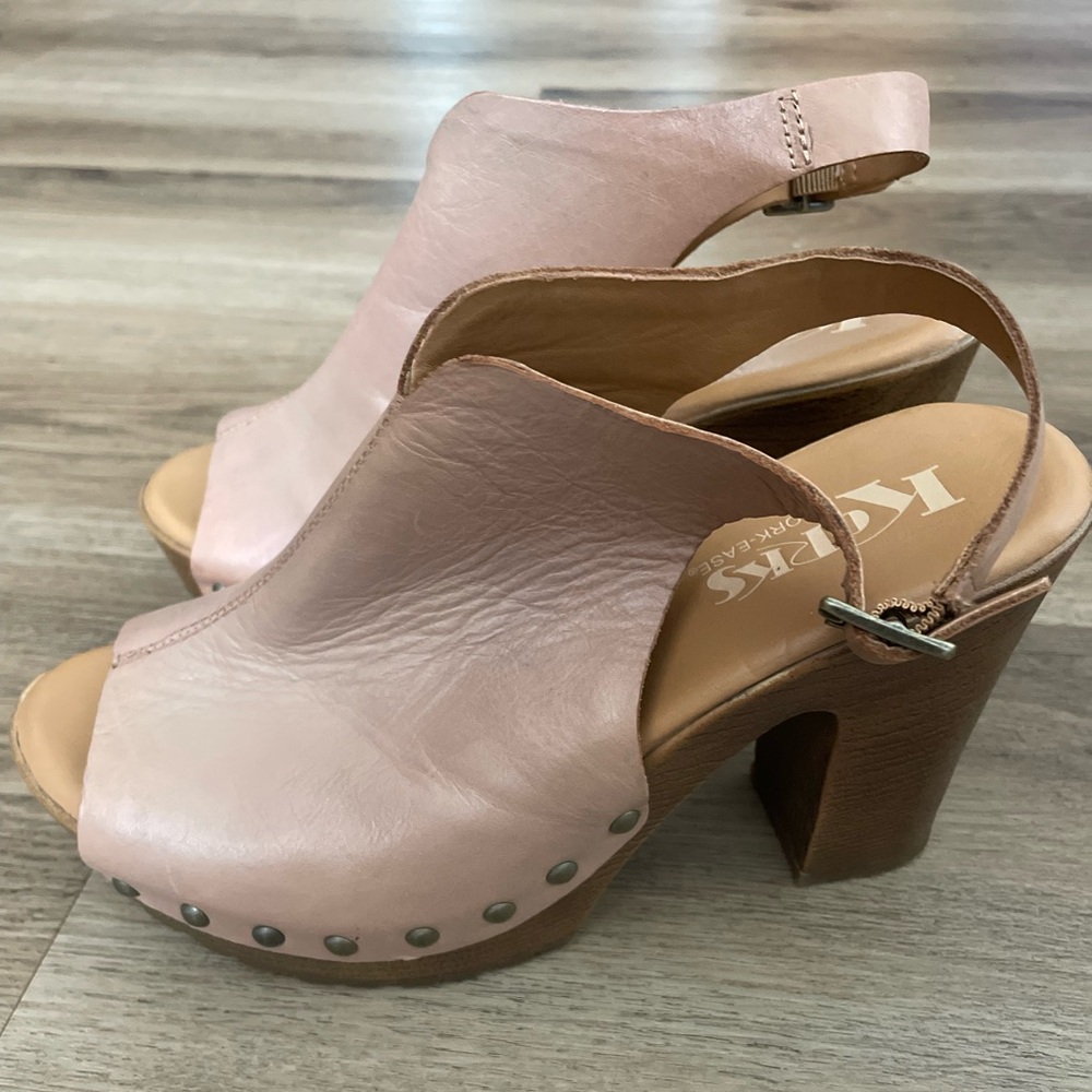 Kork-Ease Women's Leather Heeled Sandals